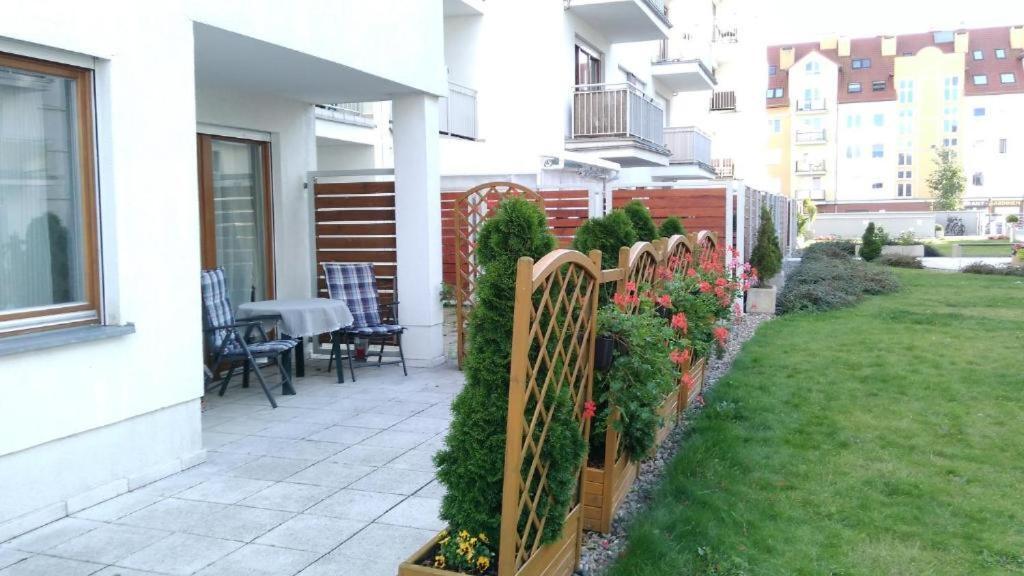 Swinoujscie Platan Patio 2- Berry Apartments 外观 照片